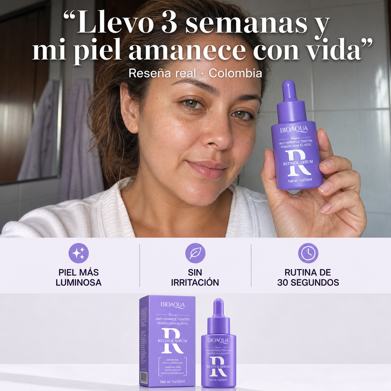 SERUM RETINOL ANTI ARRUGAS — vista 5